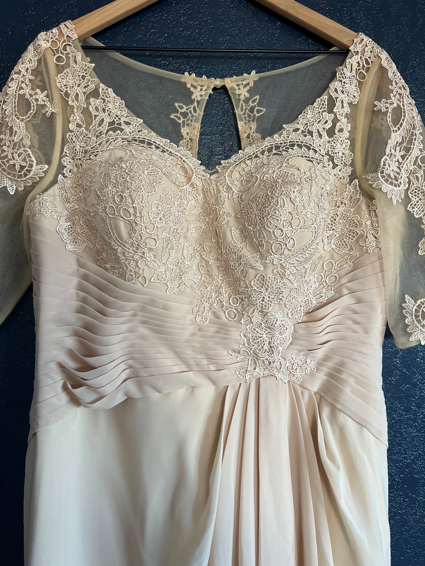 JJ’s House Champagne Formal Gown