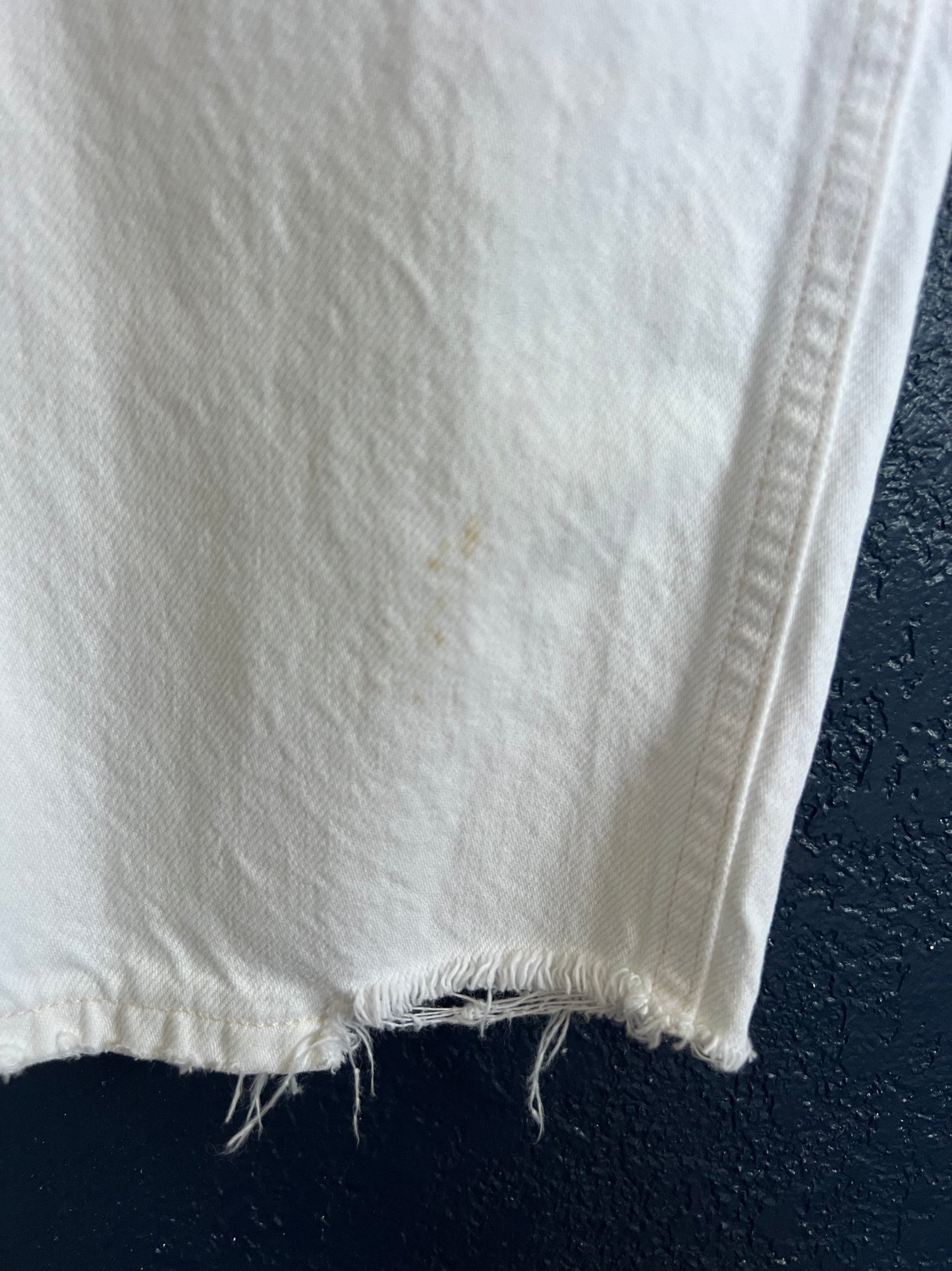 AGOLDE 90s High Rise Straight Leg White Jeans