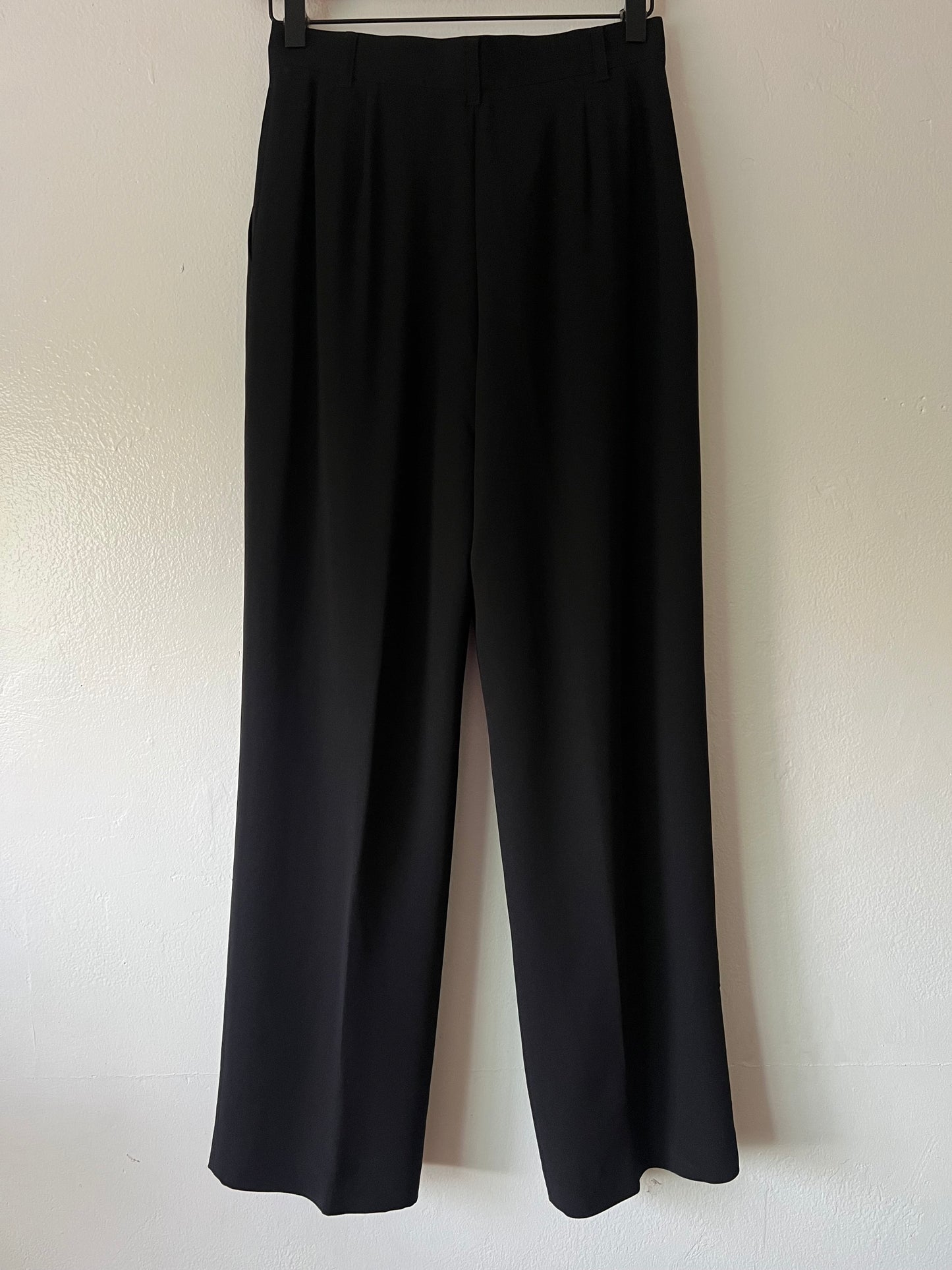 Vintage Emanuel Ungaro Petite Black Slacks