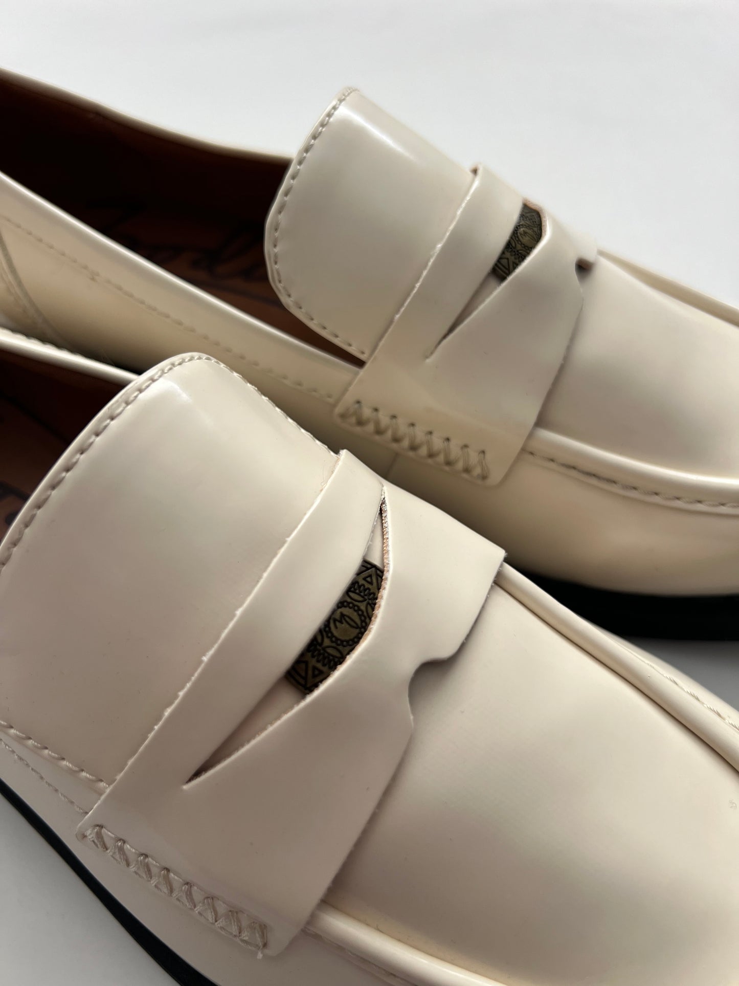 Zodiac Ivory Penny Loafers