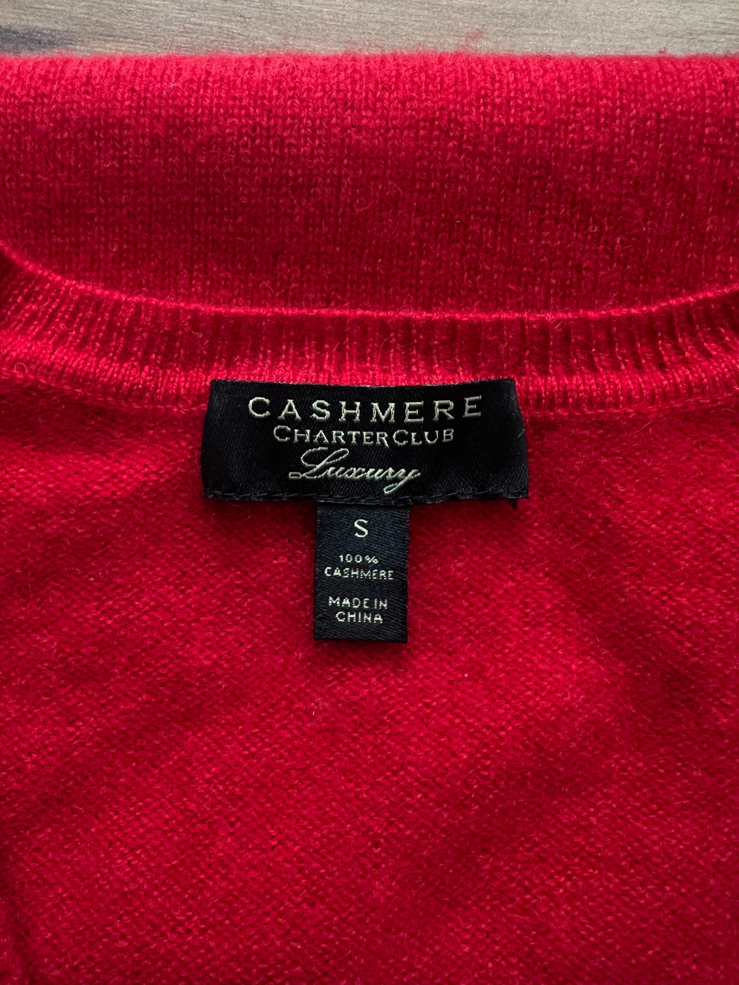 Charter Club V-Neck Cashmere Sweater