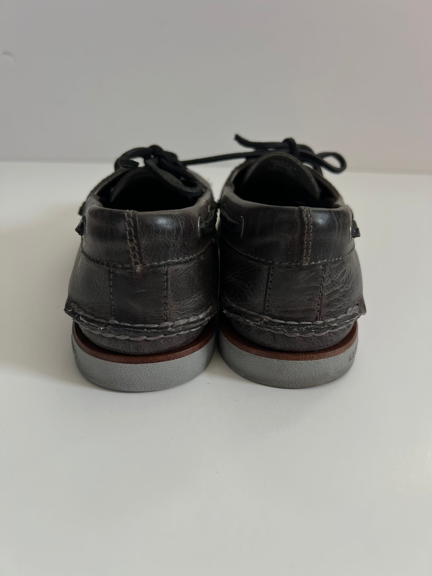 Sperry Gold Cup Boat Shoe in Midnight Grey