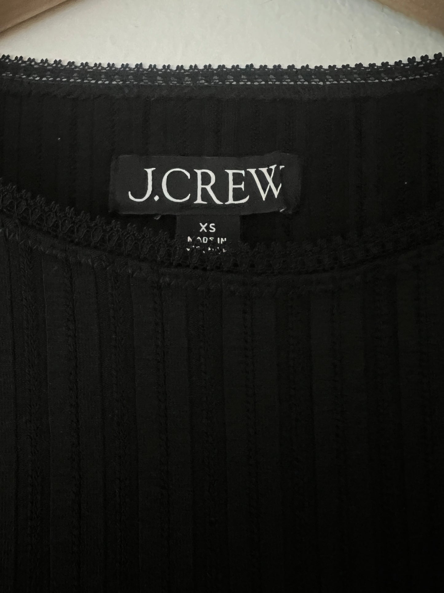 J.Crew Pointelle long-sleeve T-shirt