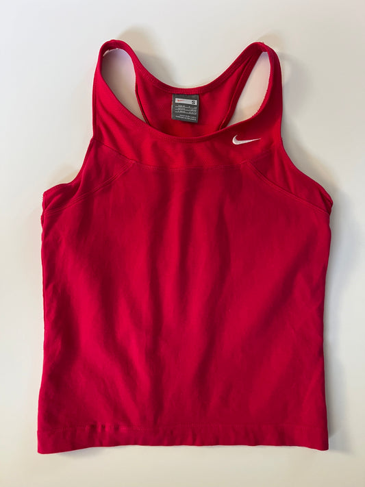 Vintage Nike Racerback Tank Top with Built-In Sports Bra