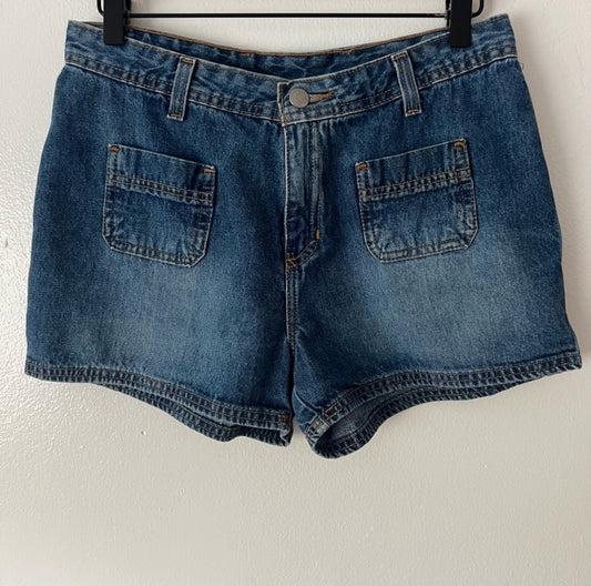 Vintage Old Navy Patch Pocket Denim Shorts