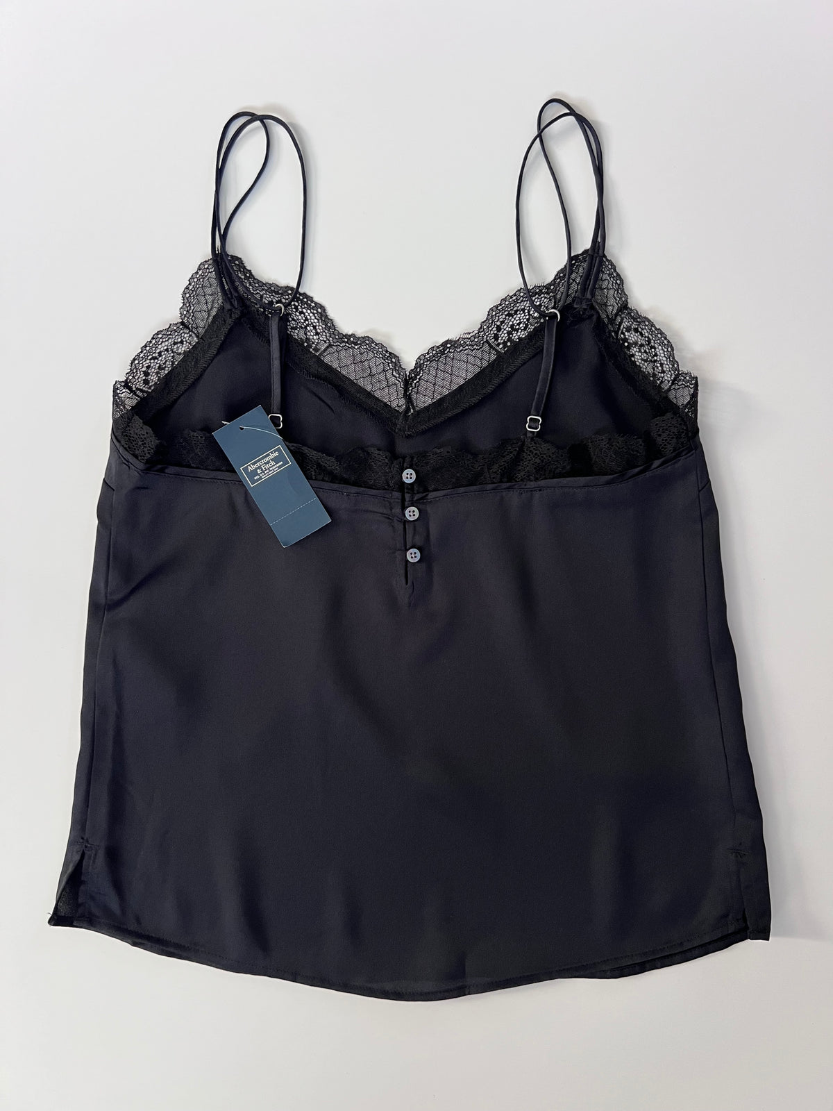 Abercrombie & Fitch Black Silky Camisole