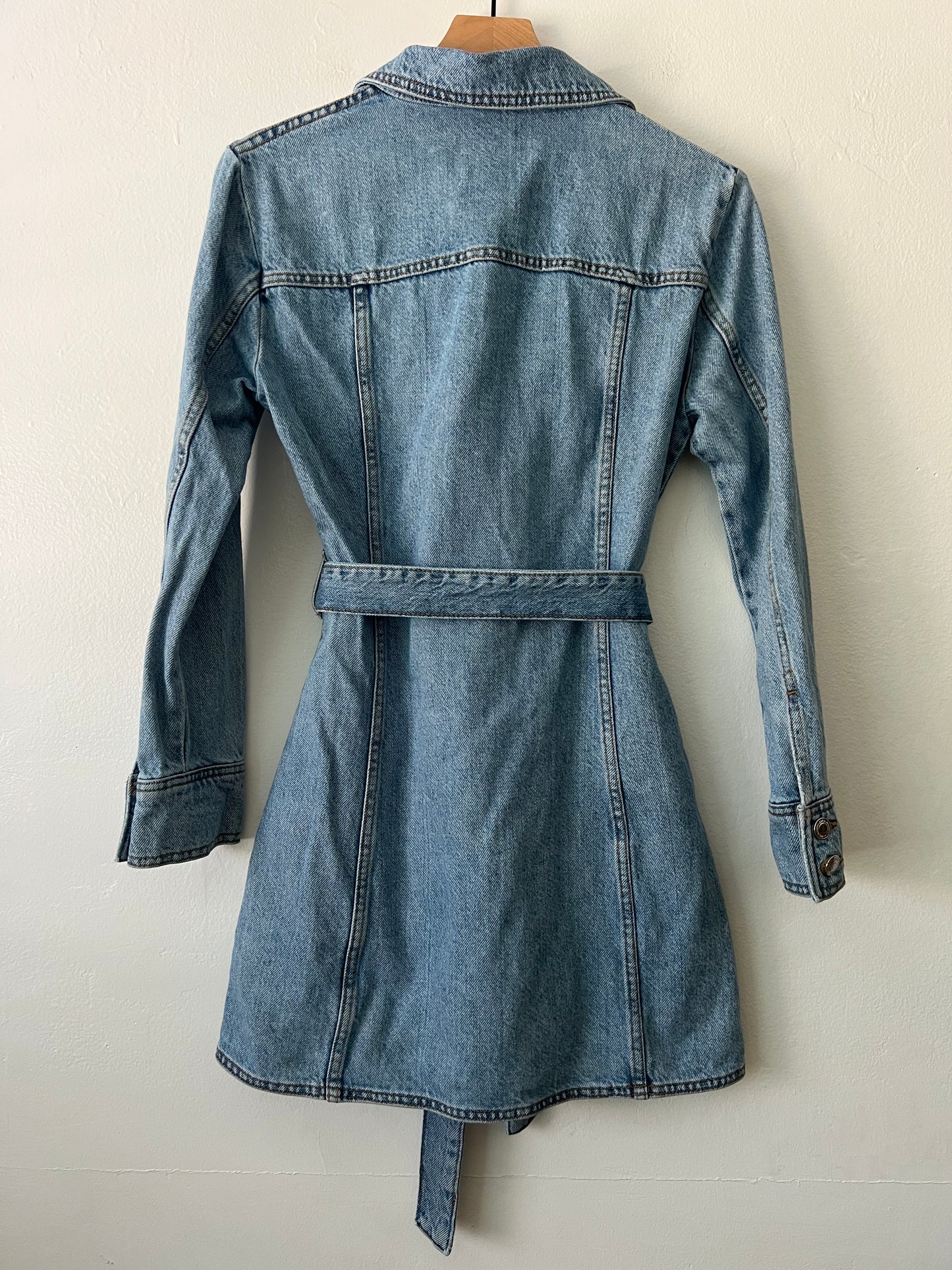 Zara Denim Shirt Dress