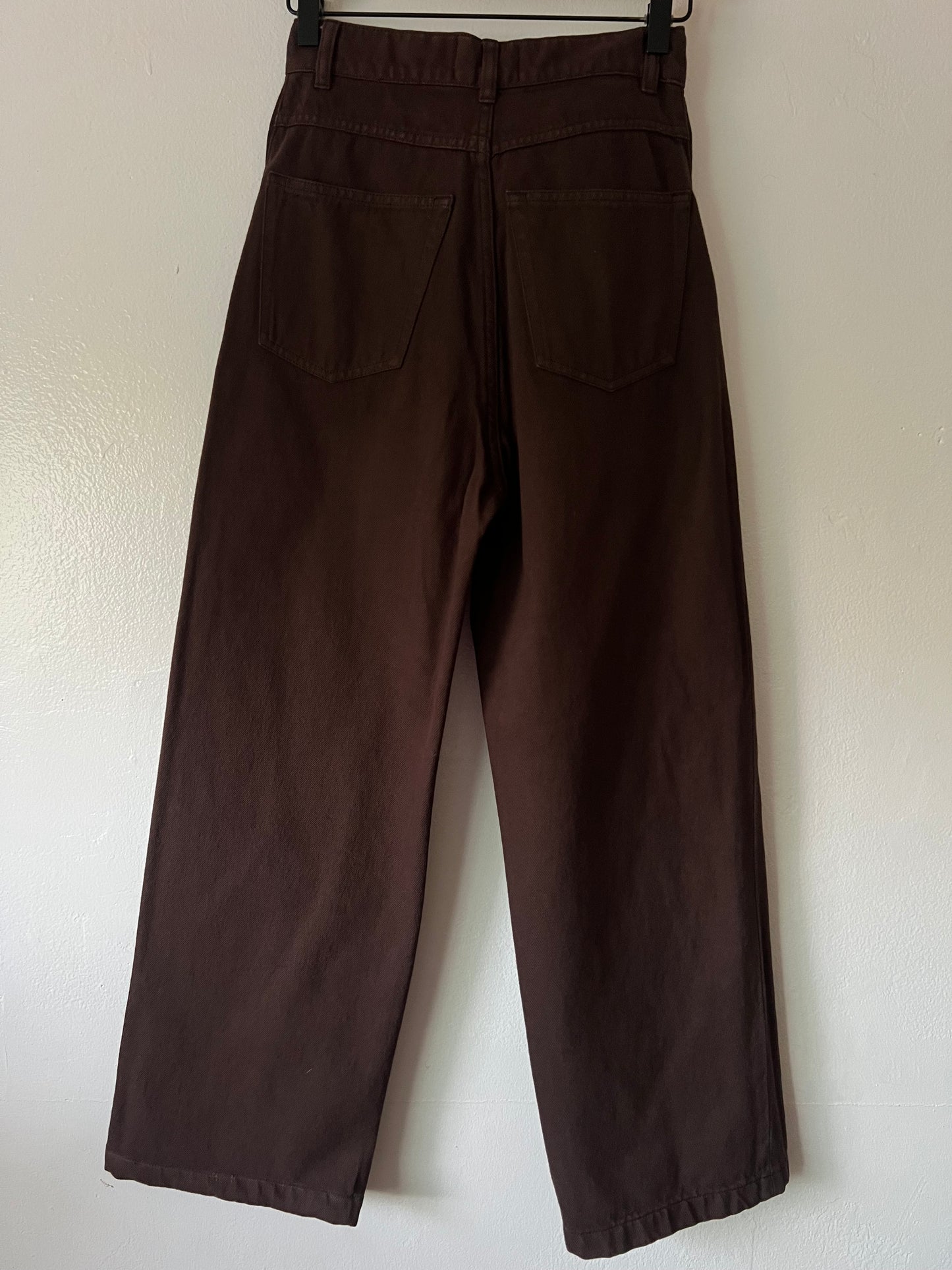 Nanushka High-Rise Wide-Leg Jeans