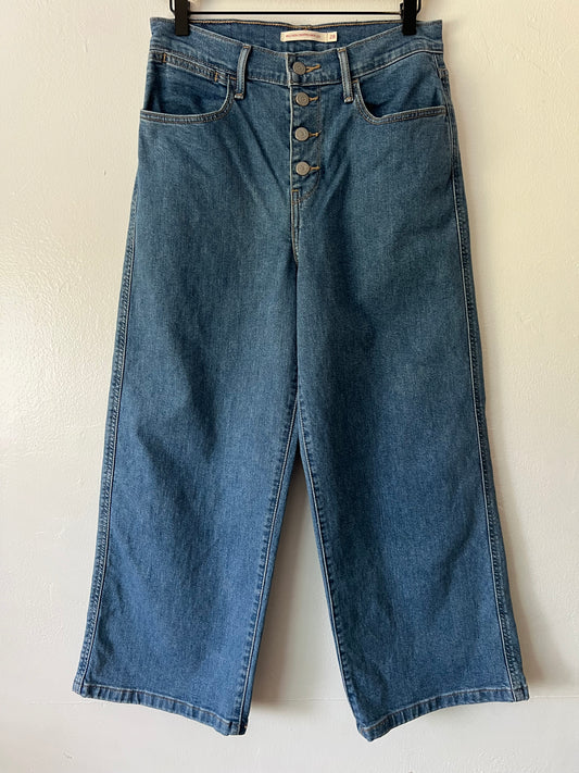 Levi’s Mile High Cropped Wide Leg