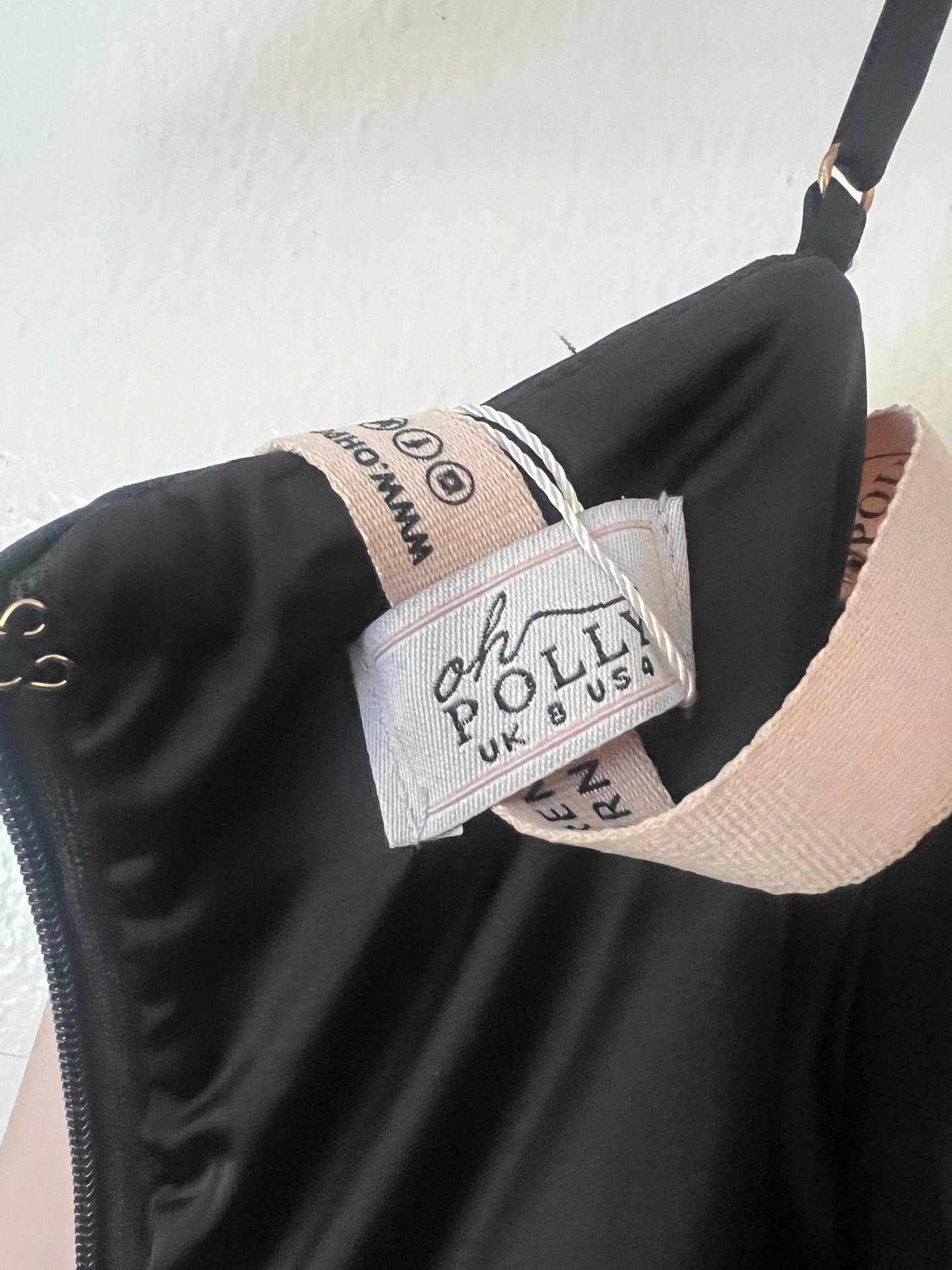 Oh Polly All For You Lace Trim Cowl Neck Satin Mini Dress