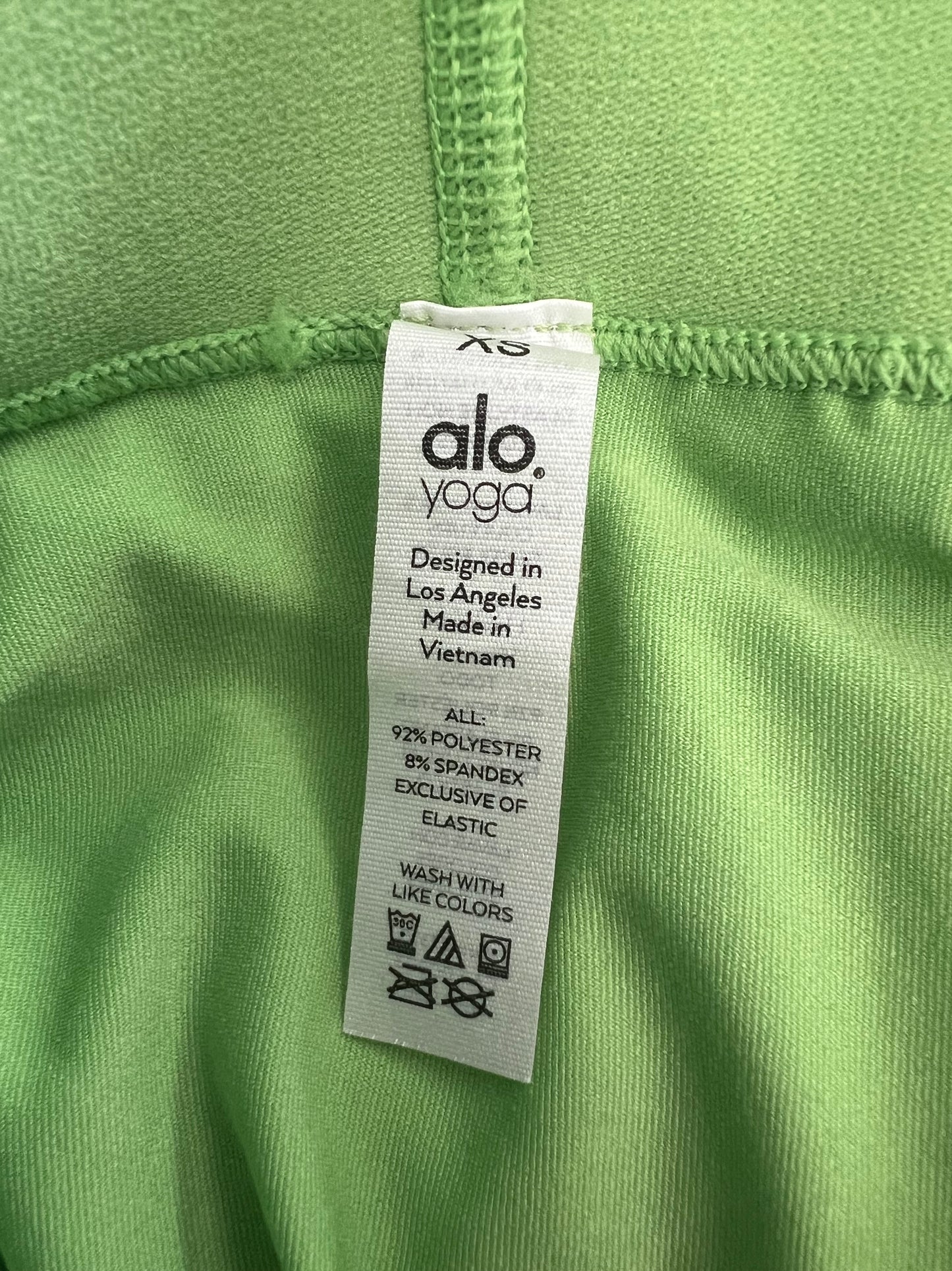 Alo Yoga Aces Tennis Skirt in Green