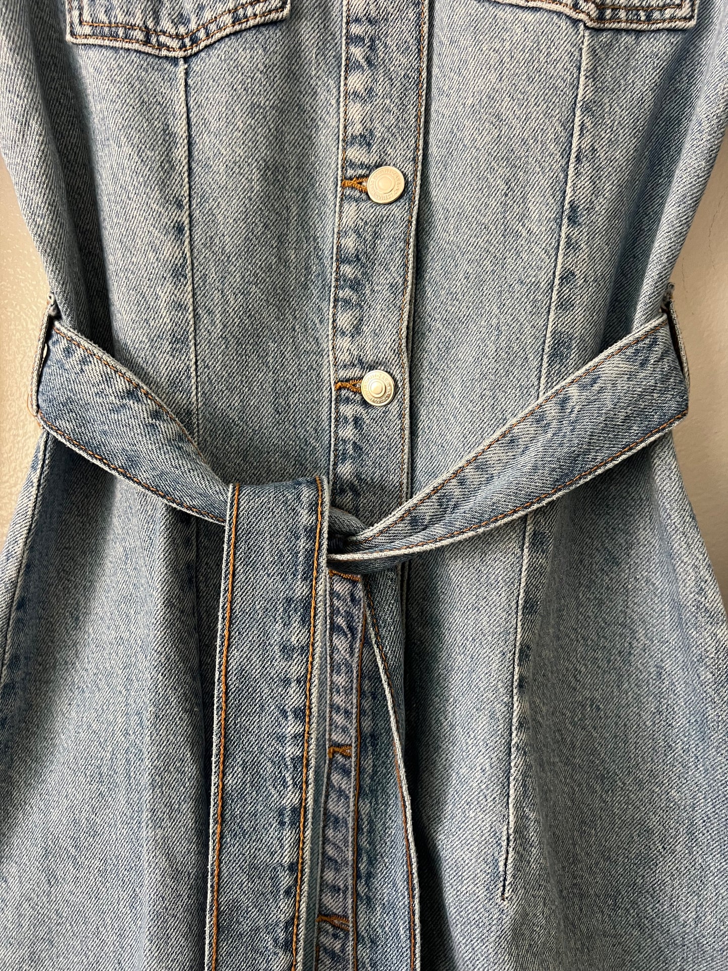 Zara Denim Shirt Dress