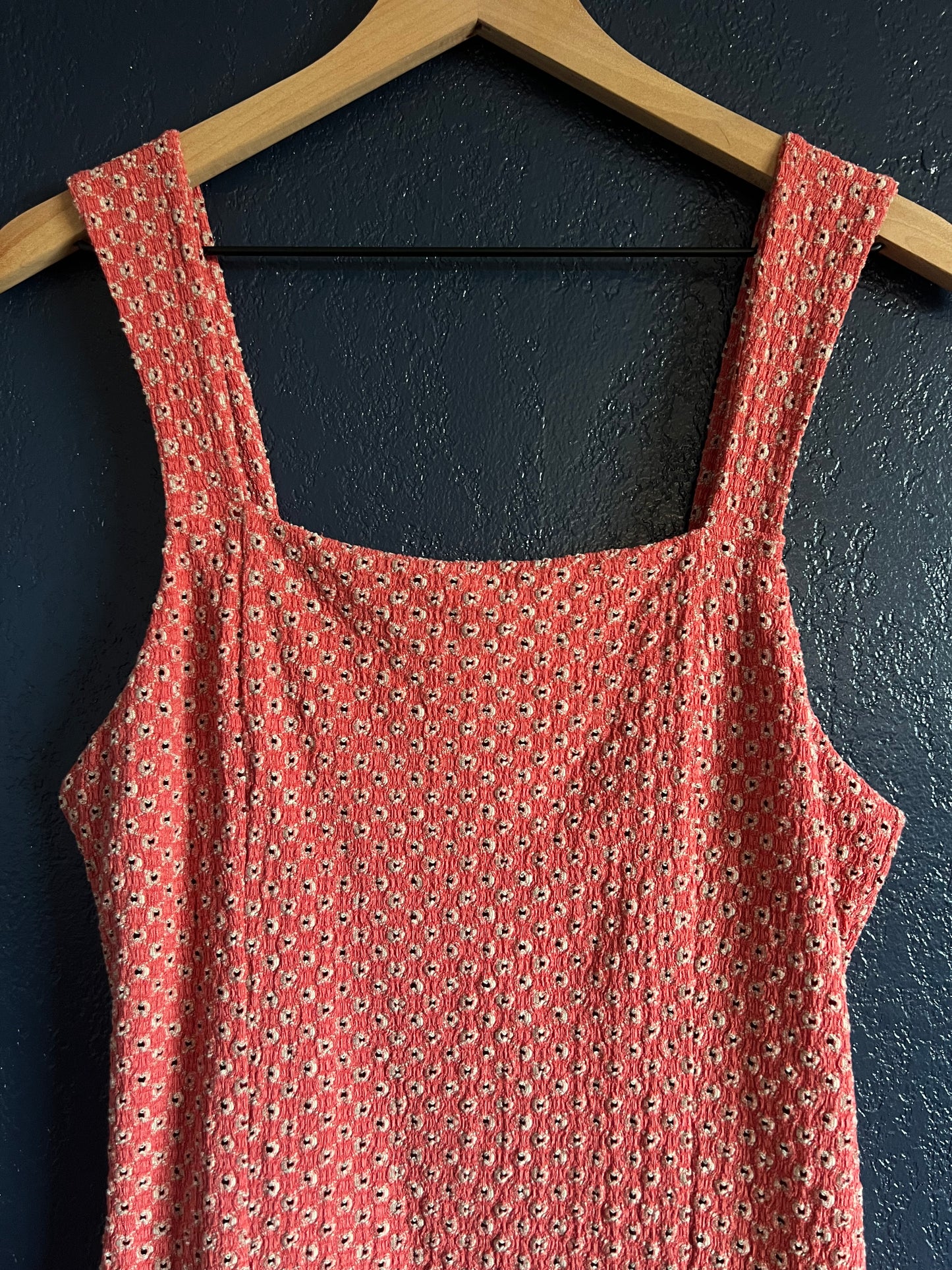Free People Taking Hearts Mini Dress