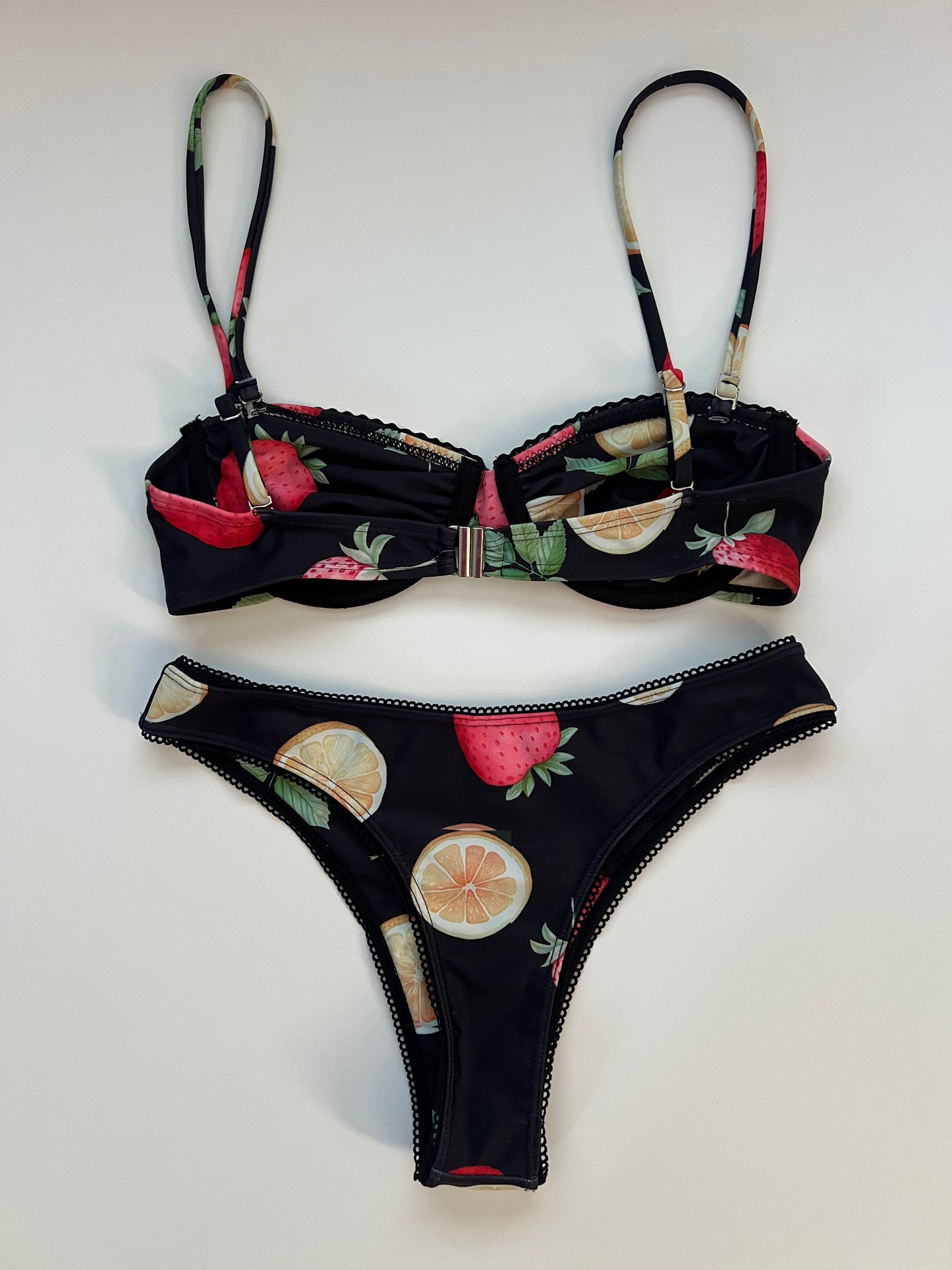MORE TO COME Lia Bikini Set in Fruit Multi