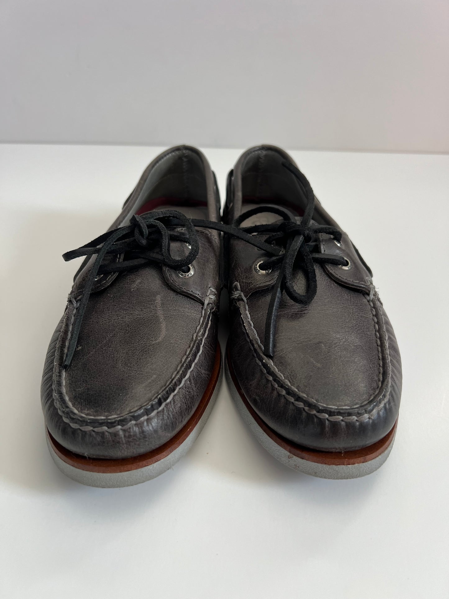 Sperry Gold Cup Boat Shoe in Midnight Grey
