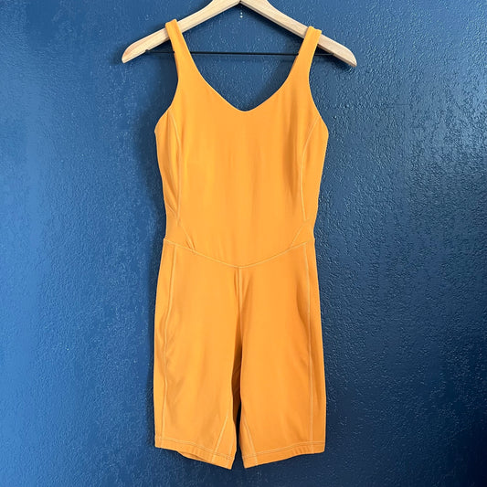 Lululemon Align Bodysuit in Orange