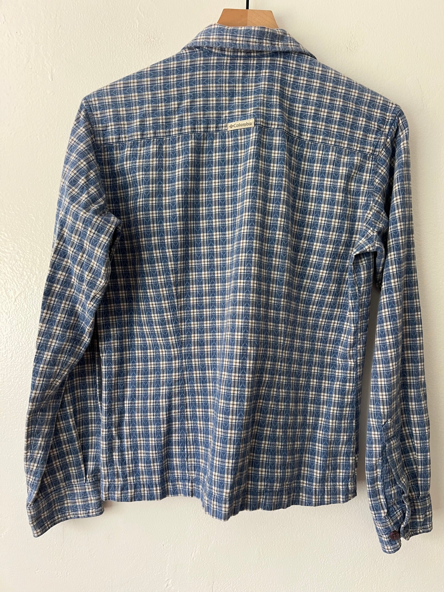 Vintage Columbia Plaid Cotton Button-up Shirt