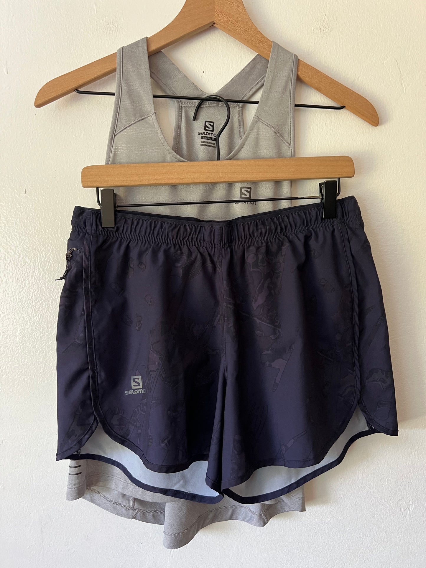 Salomon Women’s Tank and Running Shorts