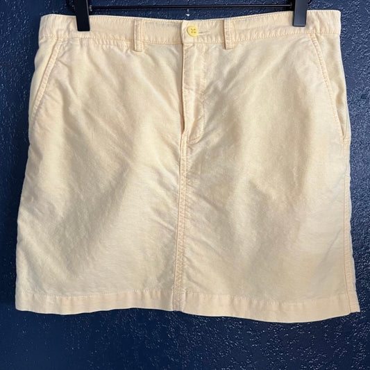 Ralph Lauren Sport Vintage Cotton Mini Skirt