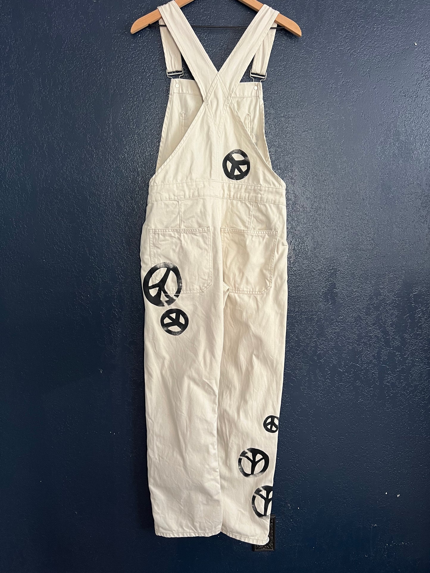 We the Free Free People Ziggy Harmony Peace Overalls