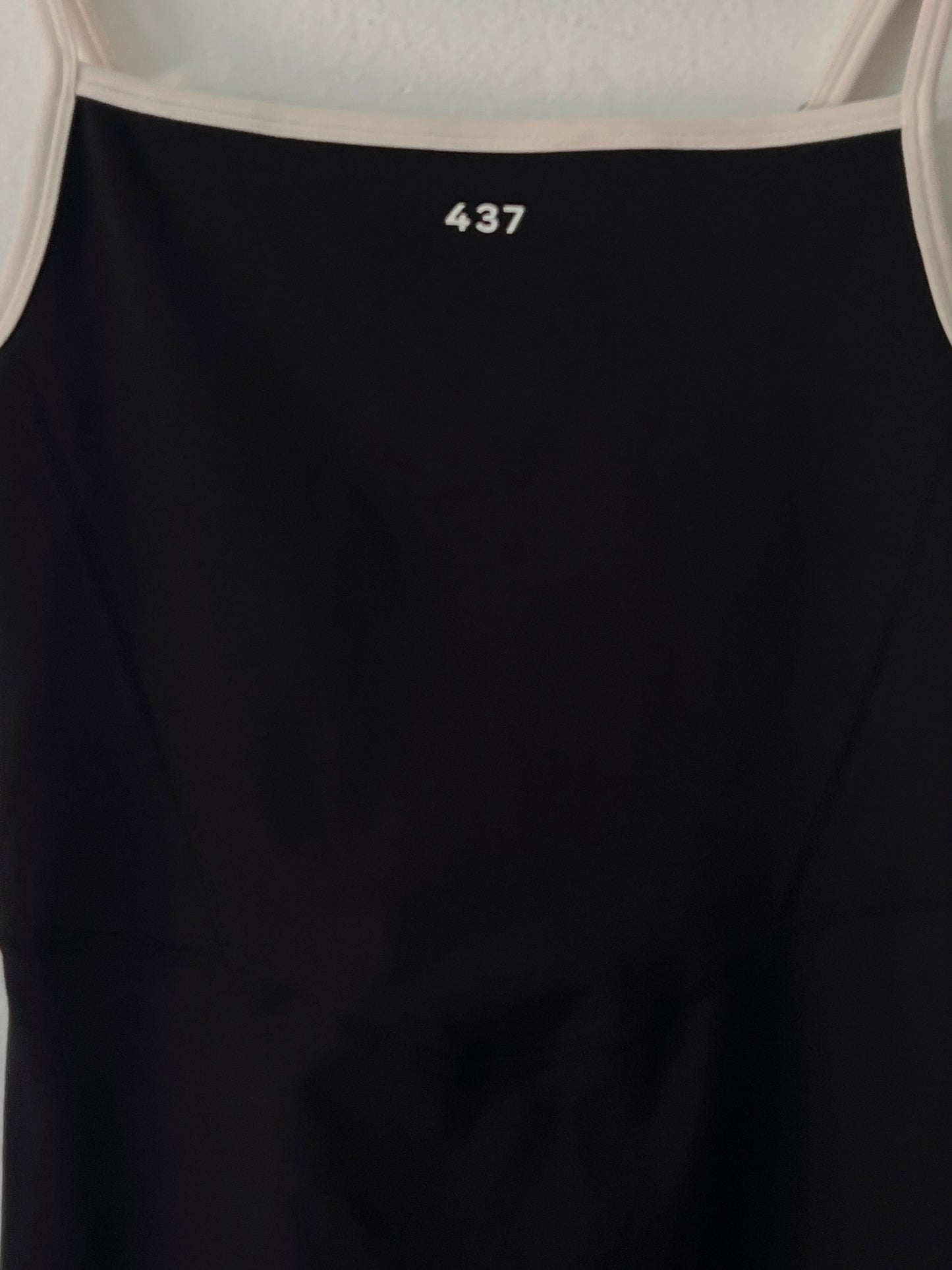 437 The Onesie in Black & Cream