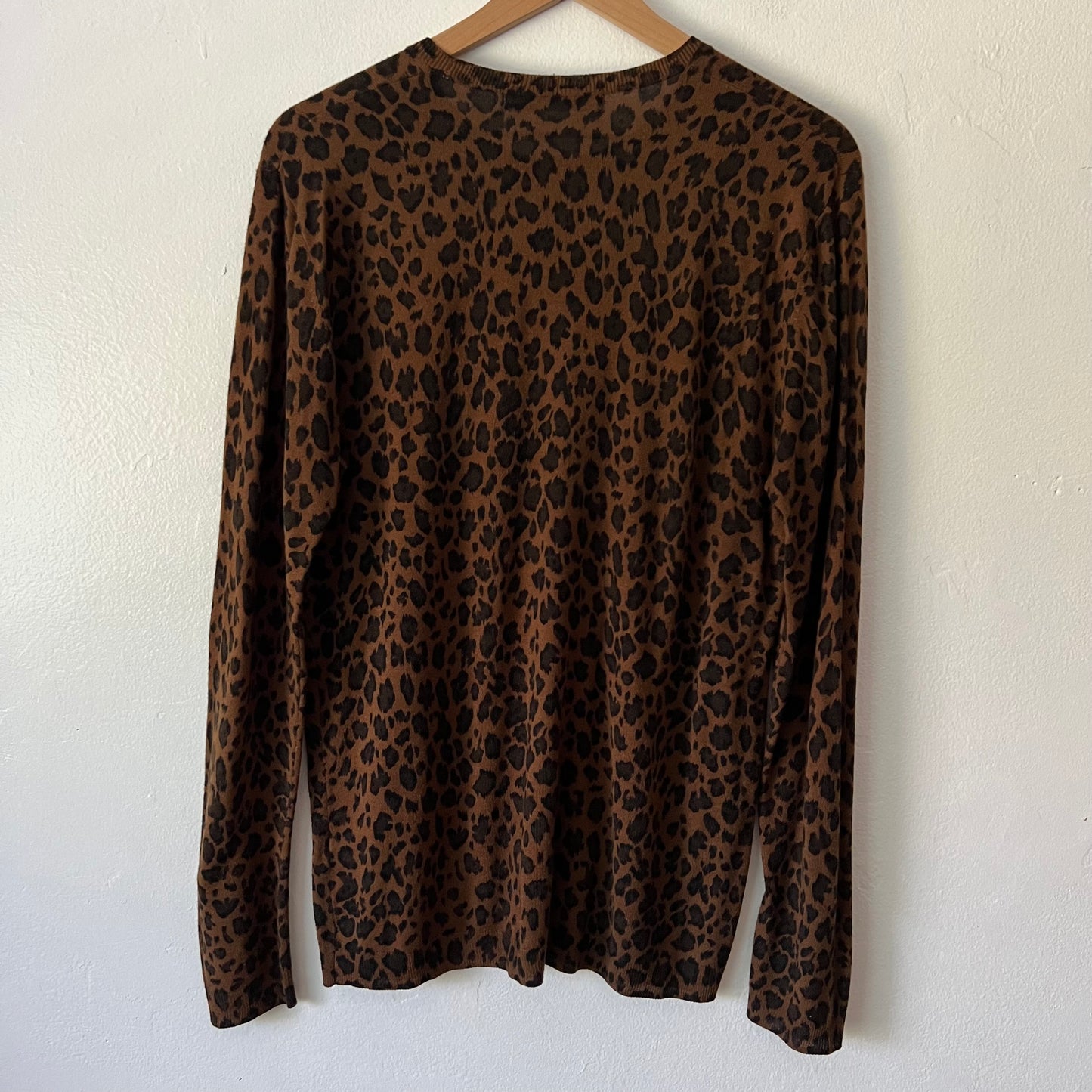 Zara Leopard Print Sweater