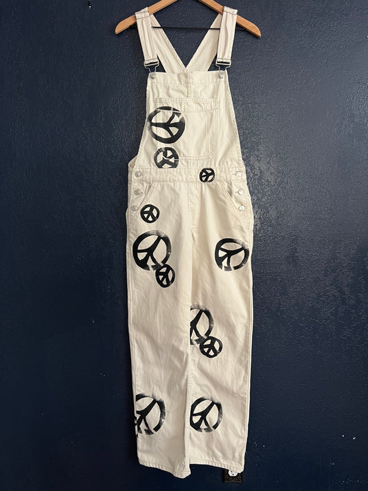 We the Free Free People Ziggy Harmony Peace Overalls
