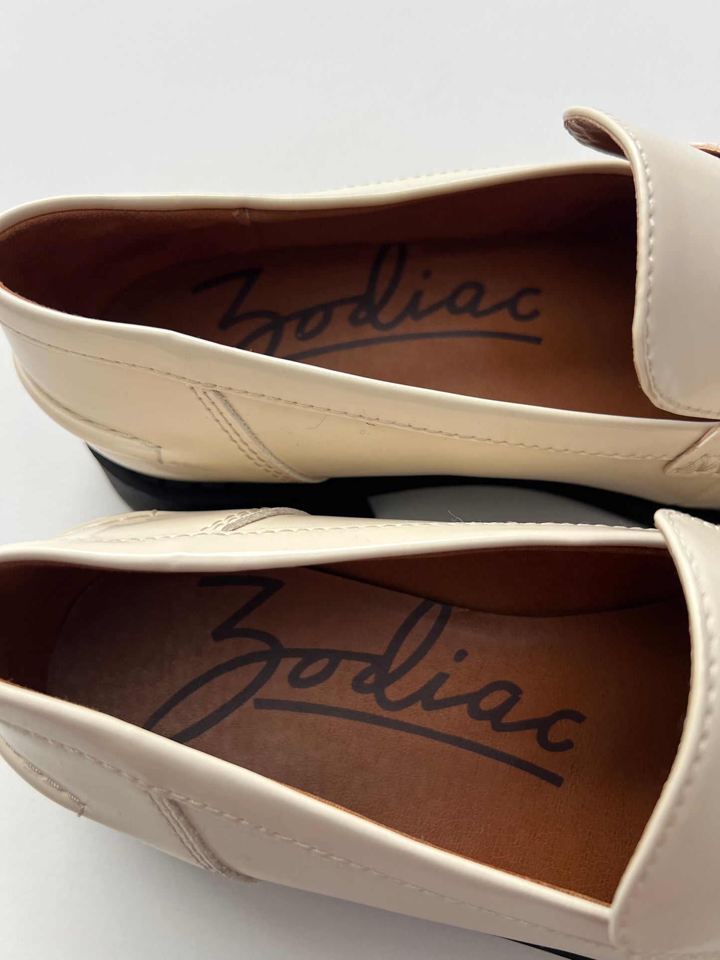 Zodiac Ivory Penny Loafers