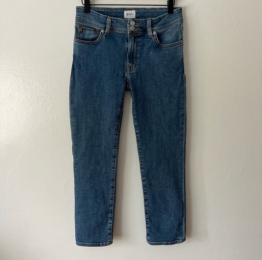 Hudson Crop Ginny Straight Jean