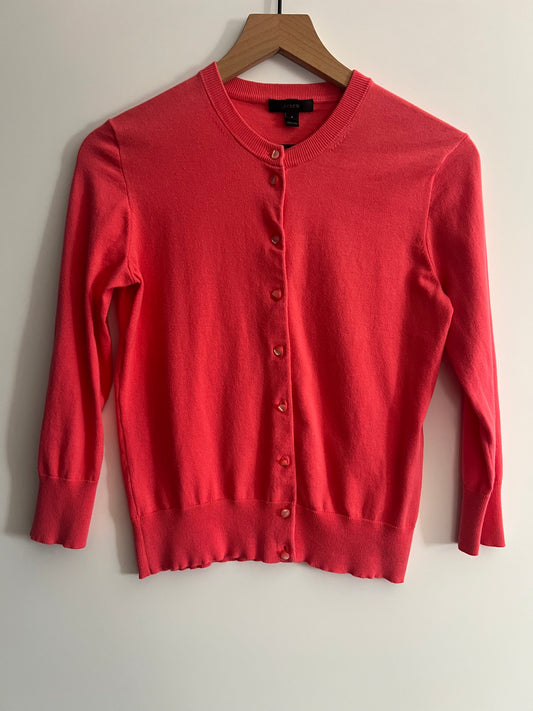 J.Crew Cropped Crewneck Cardigan