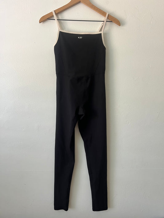 437 The Onesie in Black & Cream