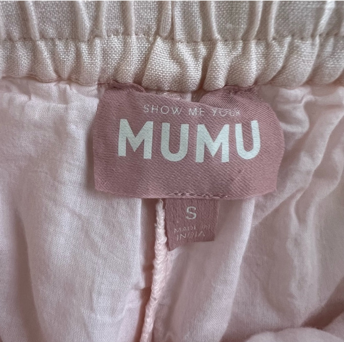 Show Me Your Mumu Pink Pull on Shorts