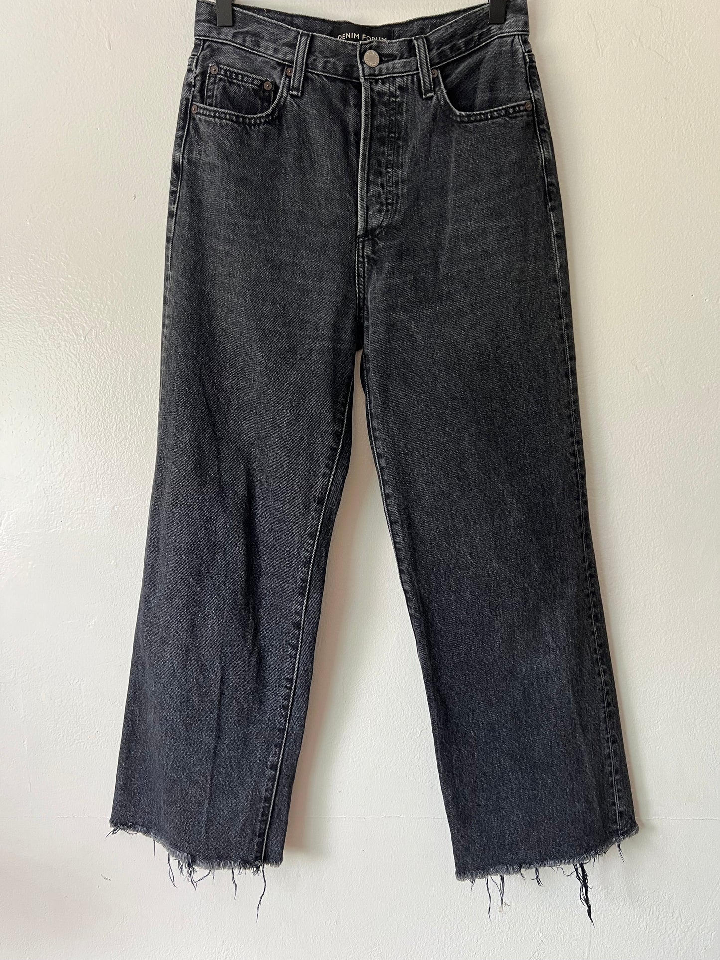 Aritzia Denim Forum The Farrah High Rise Wide Leg Jean