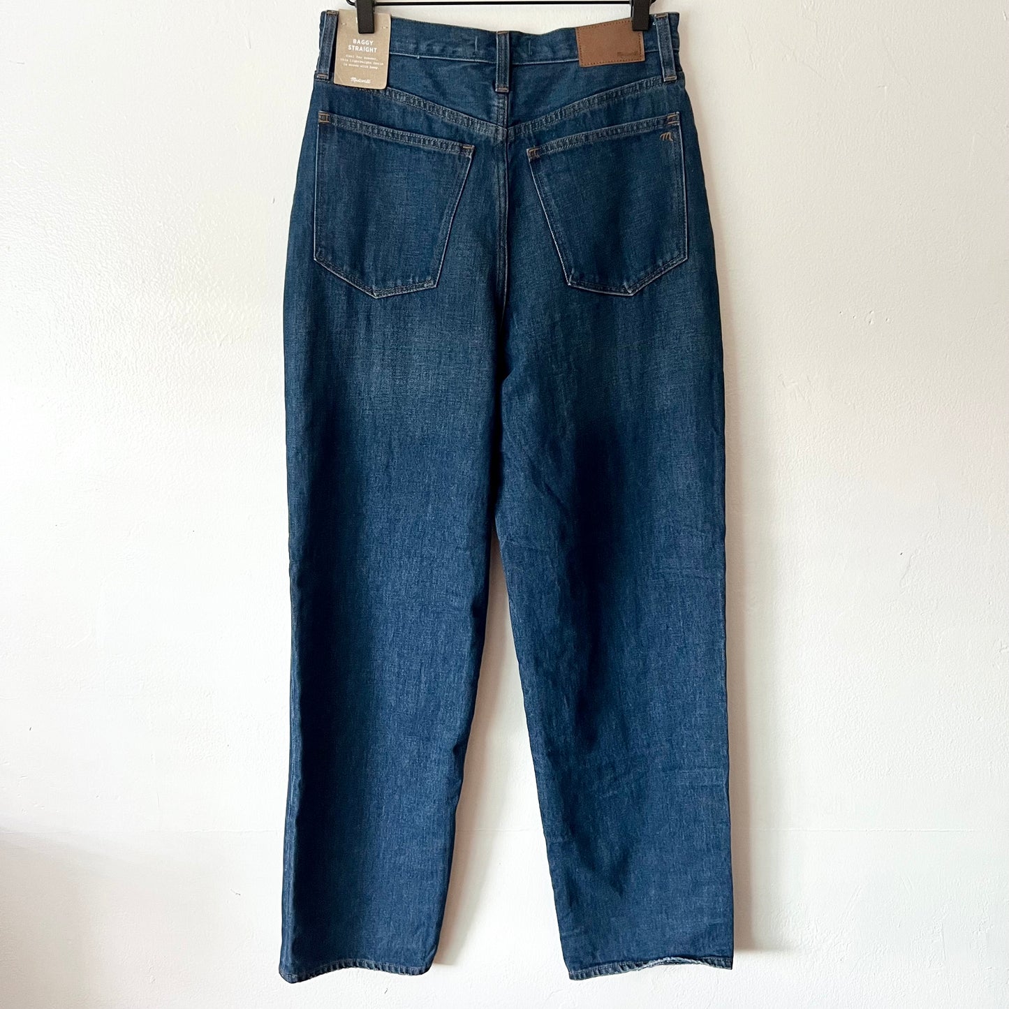 Madewell Baggy Straight Jeans