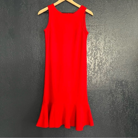 Nina Piccalinio Vintage Red Dress