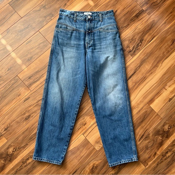 CLOSED Pedal Pusher High Waist Cotton Denim Slim Fit Jeans