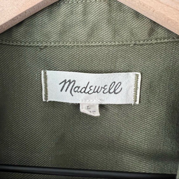Madewell Northward Cropped Army Jacket