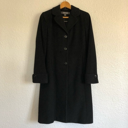 Kenneth Cole Reaction Long Wool-Blend Coat