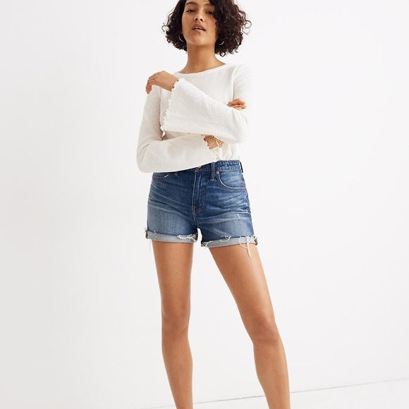 Madewell High-Rise Denim Shorts