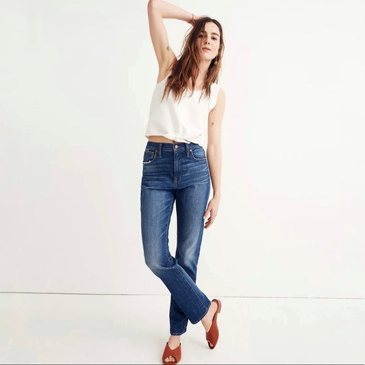 Madewell The High-Rise Slim Boyjean