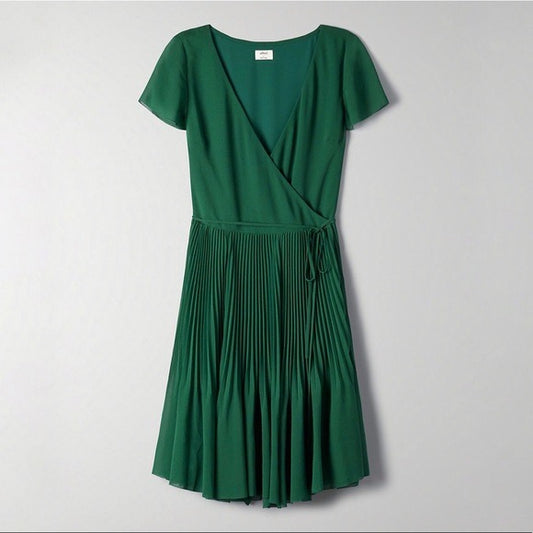 Wilfred Beaune Dress in Botany Green