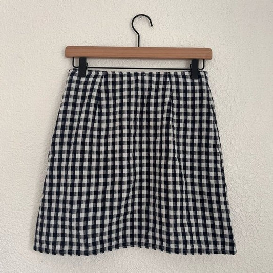 American Eagle Checkered Mini Skirt