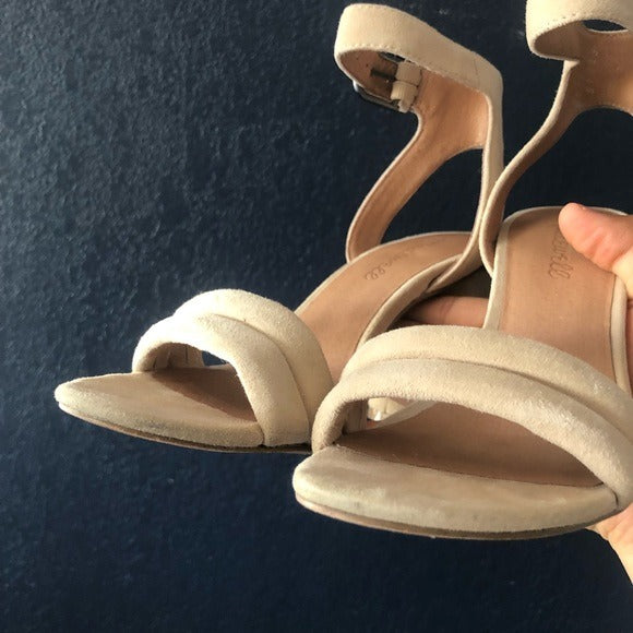 Madewell the rosalie high heel sandal sale