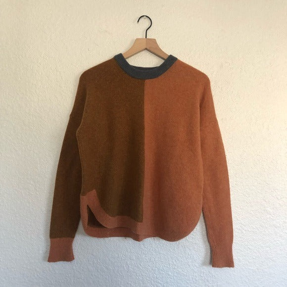 Madewell Westlake Colorblock Pullover Sweater