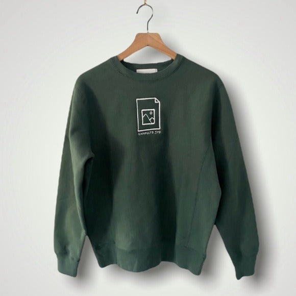 Unxpected Jpg Green Crew Neck Sweater (Limited drop)