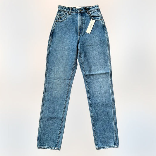 Rollas Elle Super High-Rise Relaxed Skinny Jean