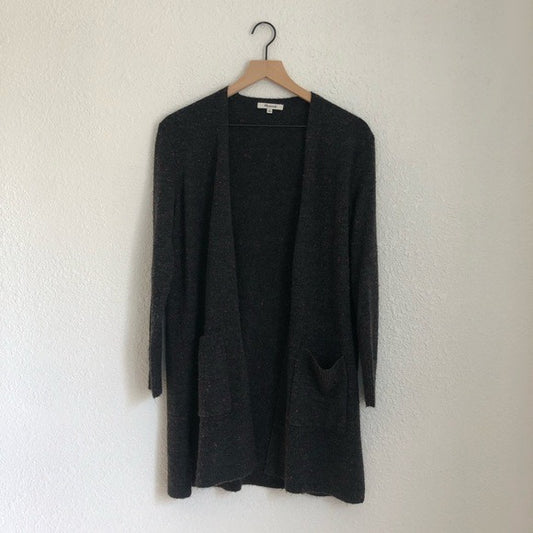 Madewell Black Specks Cardigan Sweater