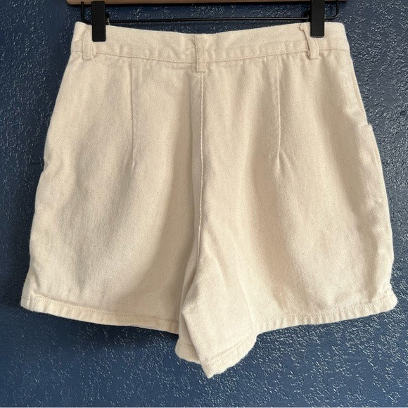 Vintage She Said Exposed Button Front Skort