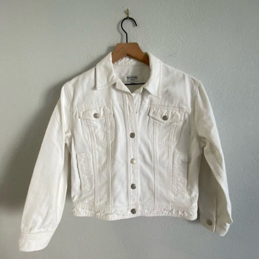 Emanuel Unagaro White Denim Jacket
