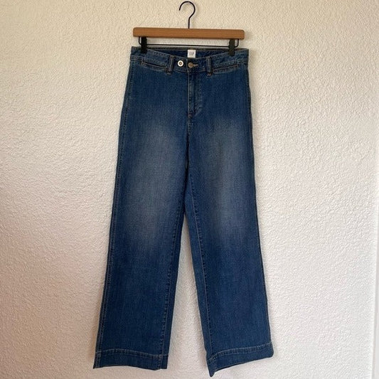 GAP Wide Leg Crop Jeans